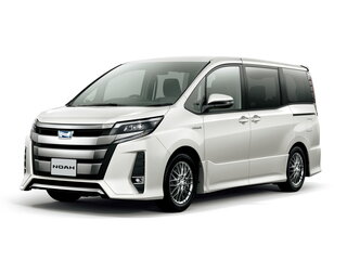 2017 Toyota Noah III (R80) Рестайлинг, белый, 2170000 рублей, вид 1