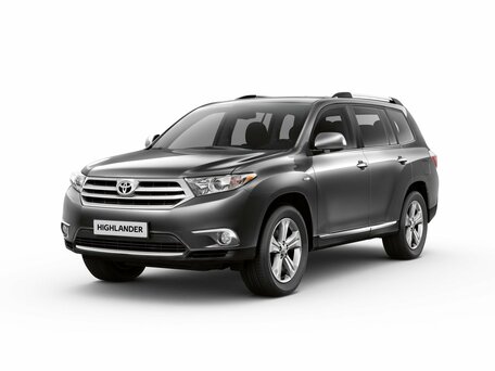 2011 Toyota Highlander II (XU40) Рестайлинг, белый, 2350000 рублей - вид 1