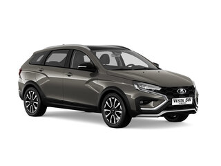 2026 Lada (ВАЗ) Vesta SW Cross I Рестайлинг (NG), коричневый, 2112000 рублей, вид 1
