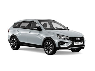 2026 Lada (ВАЗ) Vesta SW Cross I Рестайлинг (NG), серебристый, 2271000 рублей, вид 1