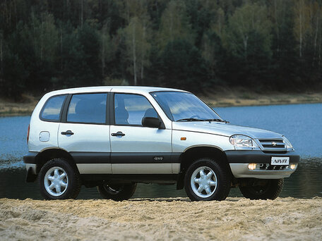 2008 Chevrolet Niva I, красный, 345000 рублей - вид 1