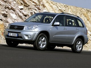 2004 Toyota RAV4 II (XA20) Рестайлинг, серый, 1350000 рублей, вид 1