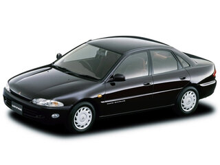 1994 Mitsubishi Mirage IV, чёрный, 150000 рублей, вид 1