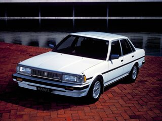 1984 Toyota Mark II V (X70), белый, 480000 рублей, вид 4