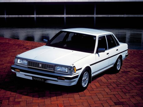 1984 Toyota Mark II V (X70), белый, 350000 рублей - вид 3