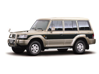 2001 Hyundai Galloper II, серебристый, 500000 рублей, вид 1