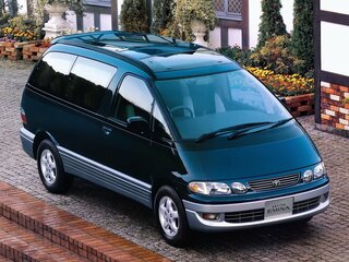 1994 Toyota Estima Lucida I, зелёный, 600000 рублей, вид 1