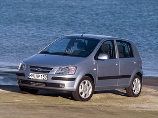 2005 Hyundai Getz I, голубой, 470000 рублей, вид 1