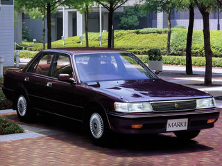 1990 Toyota Mark II VI (X80), чёрный, 800000 рублей, вид 1