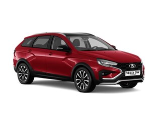 2026 Lada (ВАЗ) Vesta SW Cross I Рестайлинг (NG), чёрный, 2018000 рублей, вид 3