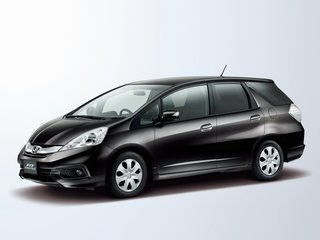 2013 Honda Fit Shuttle I Рестайлинг, белый, 1395000 рублей, вид 1