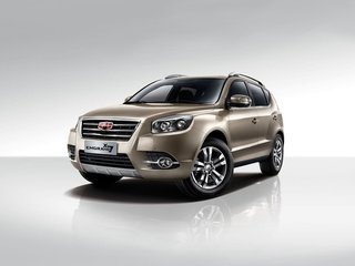 2016 Geely Emgrand X7 I Рестайлинг, чёрный, 720000 рублей, вид 1