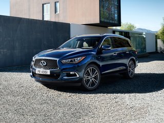 2018 Infiniti QX60 I Рестайлинг, белый, 3350000 рублей, вид 1