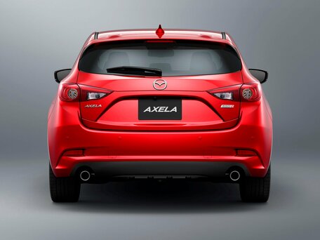 2017 Mazda Axela III Рестайлинг, чёрный, 1600000 рублей - вид 3
