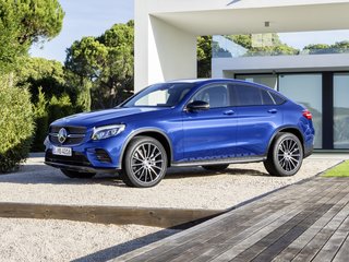 2017 Mercedes-Benz GLC Coupe 300 I (C253), синий, 4050000 рублей, вид 1