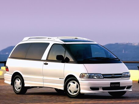 1999 Toyota Estima I, белый, 1600000 рублей