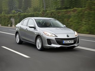 2011 Mazda 3 II (BL) Рестайлинг, белый, 1190000 рублей, вид 1