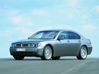 2002 BMW 7 серии 745i IV (E65/E66), серый, 850000 рублей, вид 1