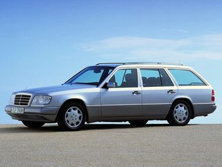 1996 Mercedes-Benz E-Класс 220 I (W124), синий, 600000 рублей, вид 1