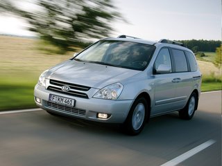 2008 Kia Carnival II, серебристый, 1300000 рублей, вид 1
