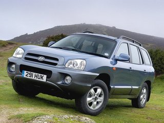 2002 Hyundai Santa Fe I, золотистый, 500000 рублей, вид 1