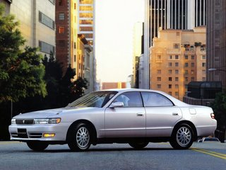 1994 Toyota Chaser V (X90) Рестайлинг, белый, 1900000 рублей, вид 1