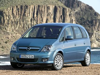 2008 Opel Meriva A Рестайлинг, серебристый, 655000 рублей, вид 1