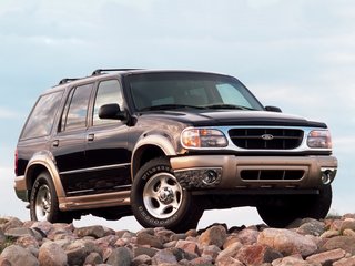 1998 Ford Explorer II, чёрный, 450000 рублей, вид 1