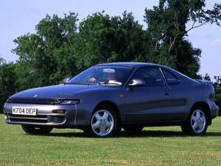1990 Toyota Celica V (T180), чёрный, 450000 рублей, вид 1