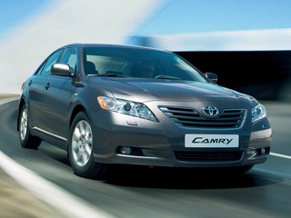 2007 Toyota Camry VI (XV40), серебристый, 900000 рублей, вид 1