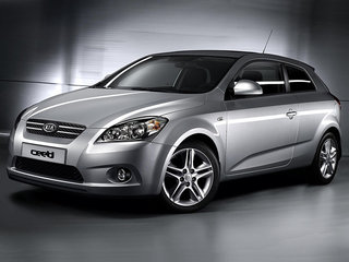 2008 Kia Ceed I, чёрный, 670000 рублей, вид 1