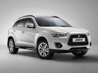 2014 Mitsubishi ASX I Рестайлинг, серебристый, 1520000 рублей, вид 1