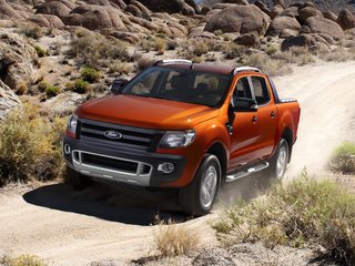 2013 Ford Ranger T6, бежевый, 1900000 рублей, вид 1