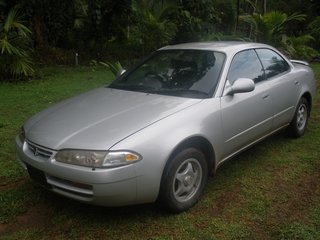 1993 Toyota Sprinter Marino, синий, 370000 рублей, вид 1