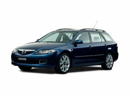 2006 Mazda 6 I (GG) Рестайлинг, чёрный, 620000 рублей