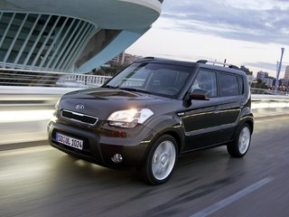 2009 Kia Soul I, красный, 1110000 рублей, вид 1