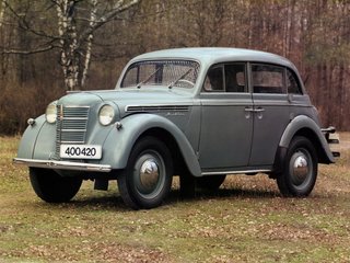1954 Москвич 401 401-420, голубой, 499999 рублей, вид 1