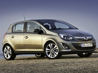 2012 Opel Corsa D Рестайлинг II, синий, 350000 рублей, вид 1