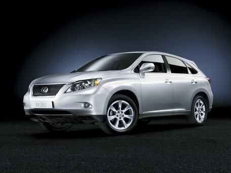 2009 Lexus RX 350 III, красный, 2400000 рублей