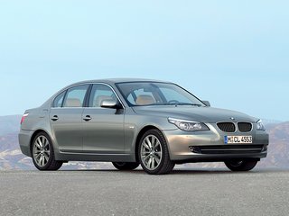2008 BMW 5 серии 530i V (E60/E61) Рестайлинг, чёрный, 1980000 рублей, вид 1