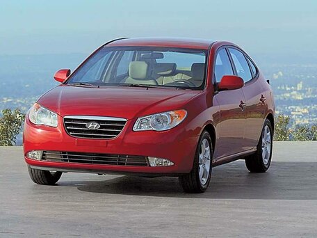 2007 Hyundai Elantra IV (HD), пурпурный, 440000 рублей
