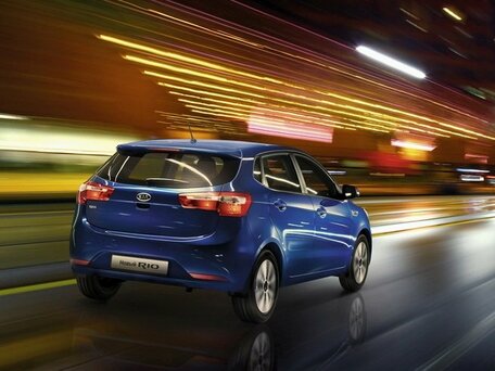 2014 Kia Rio 4-speed III, серый, 789000 рублей - вид 4