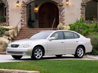 1999 Lexus GS 300 II, синий, 580000 рублей, вид 1