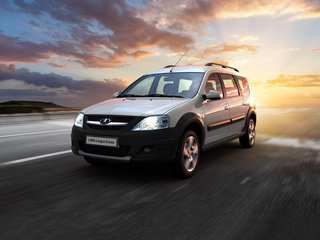 2020 Lada (ВАЗ) Largus Cross I, серый, 1010000 рублей, вид 1