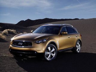 2010 Infiniti FX35 II (S51), фиолетовый, 1550000 рублей, вид 1