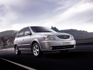 2006 Kia Carens I (RS) Рестайлинг, красный, 700000 рублей, вид 1
