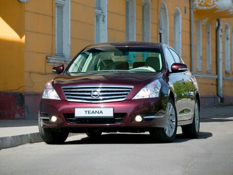 2008 Nissan Teana II (J32), серый, 1300000 рублей - вид 2