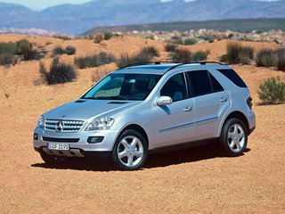 2005 Mercedes-Benz M-Класс 350 II (W164), чёрный, 1300000 рублей, вид 1