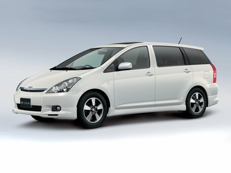 2005 Toyota Wish I, чёрный