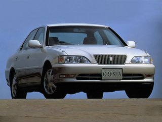 1997 Toyota Cresta V (X100), белый, 280000 рублей, вид 1